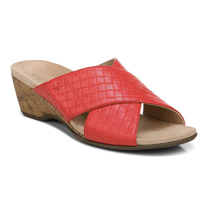 Leticia Wedge Sandal - Poppy