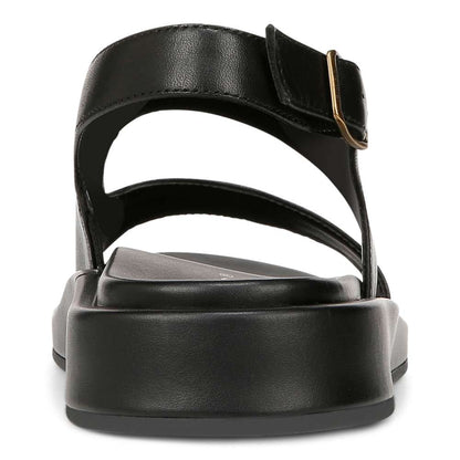 Madera Slingback Sandal - Black Leather