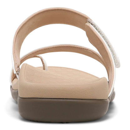 Morgan Slide Sandal - White