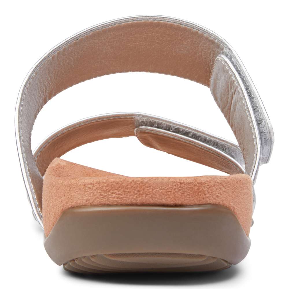 Randi Slide Sandal - Silver