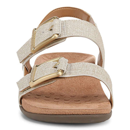 Reese Backstrap Sandal - Oatmeal