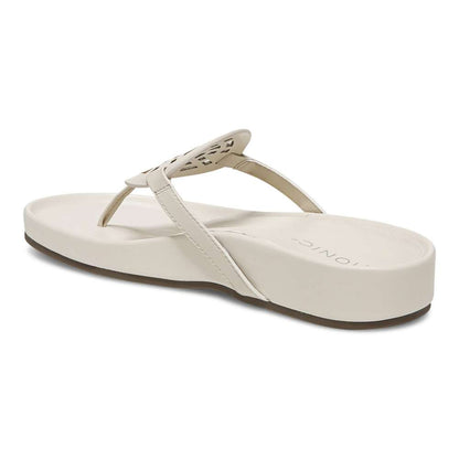 Solari Toe Post Sandal - Cream