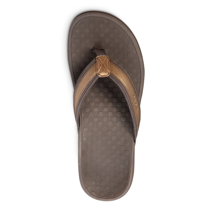 Tide Women's Toe Post Sandal - Bronze Metallic
