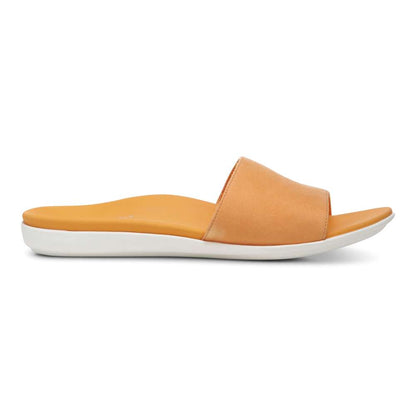 Val Slide Sandal - Neon Nubuck