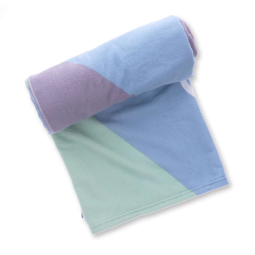 Vionic Beach Towel - Blue/Green/Purple