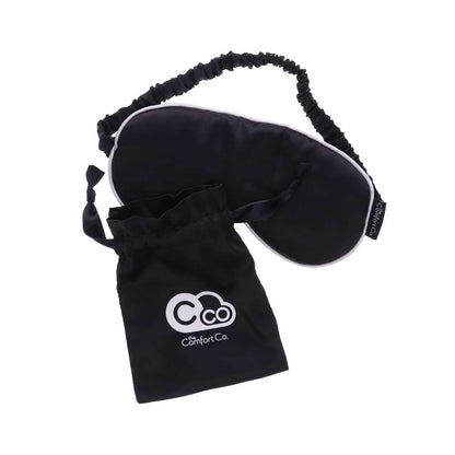 Satin Eye Mask - Black