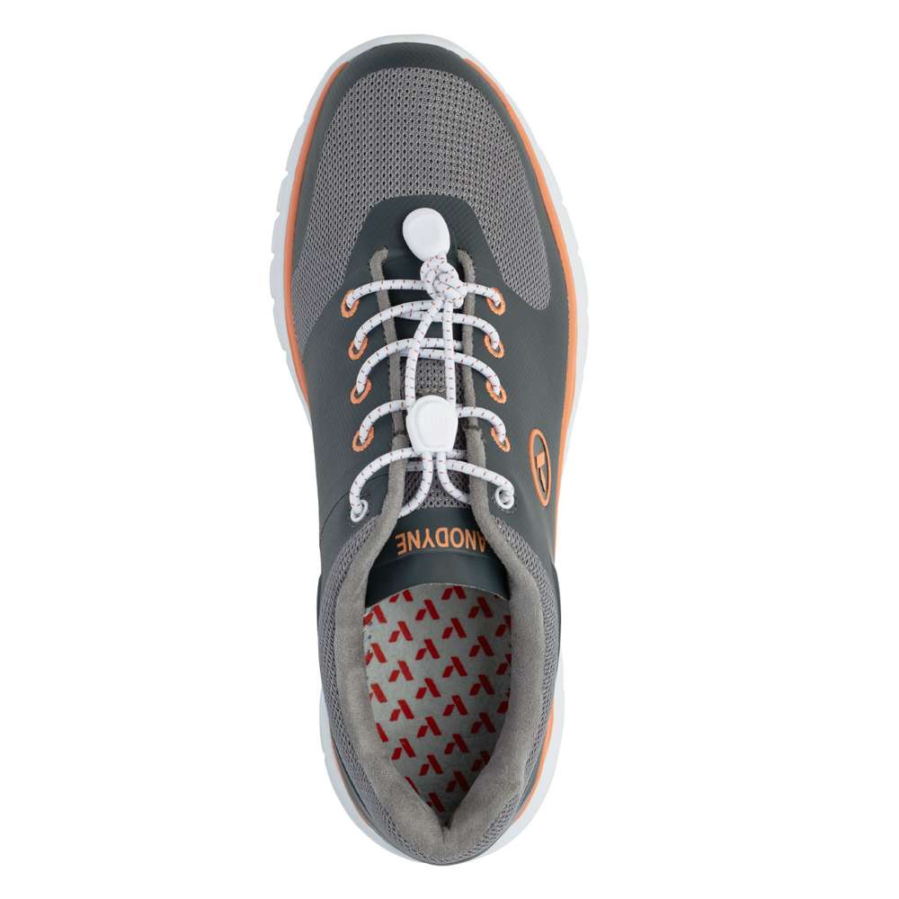 No. 23 Sport Runner - Grey/Orange