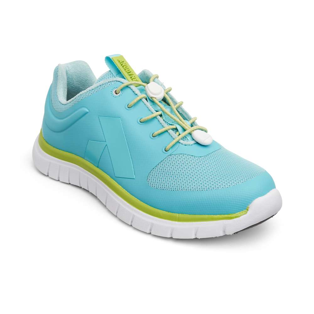 No. 23 Sport Runner - Teal/Lime