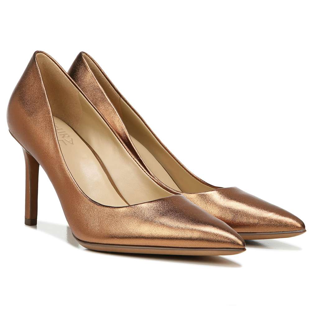 Anna Pump - Copper Rose