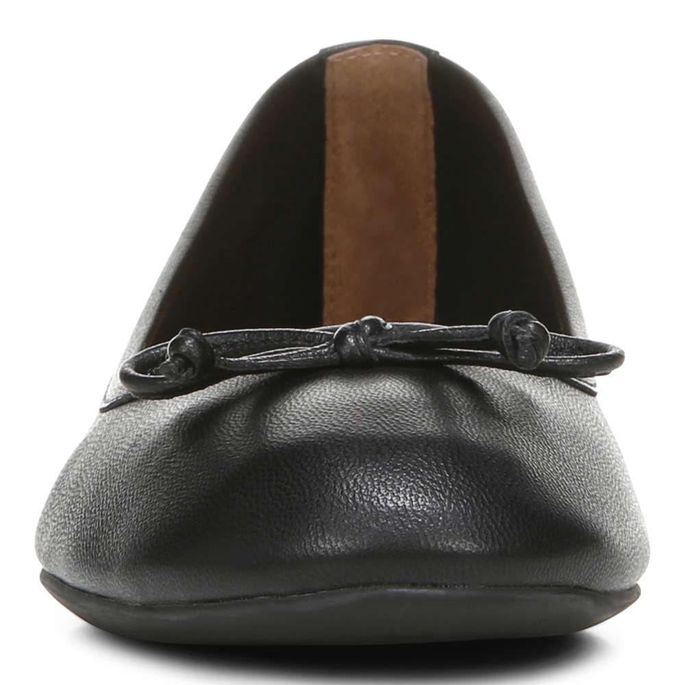 Callisto Flat - Black Nappa