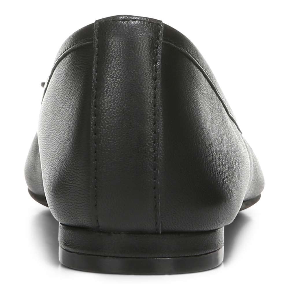 Callisto Flat - Black Nappa