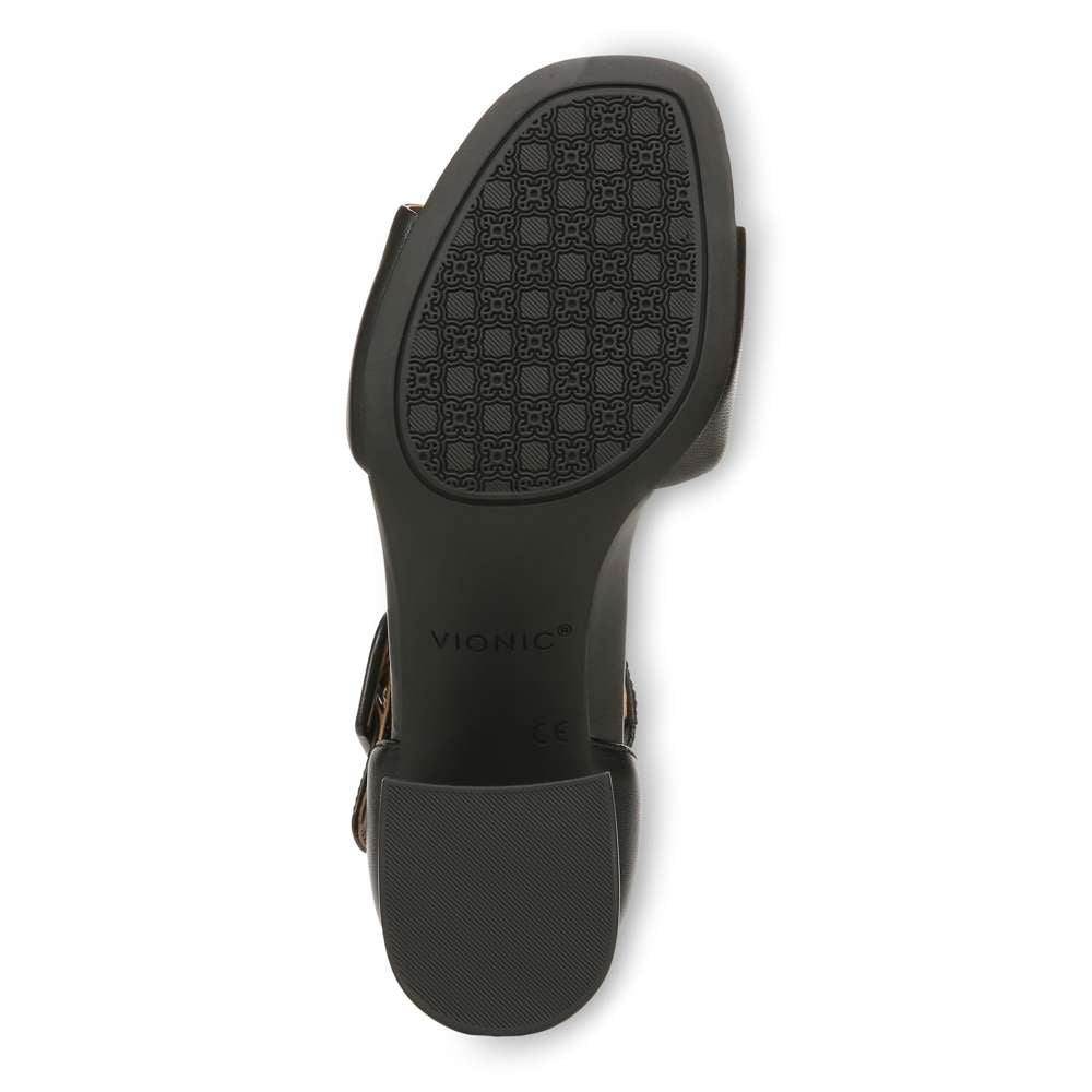 Chardonnay Heeled Sandal - Black