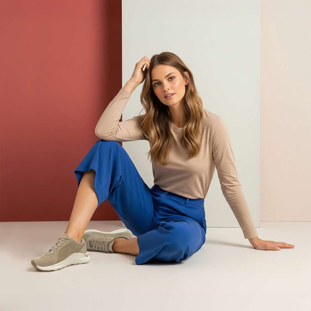 Elise Casual Sneaker - Tan