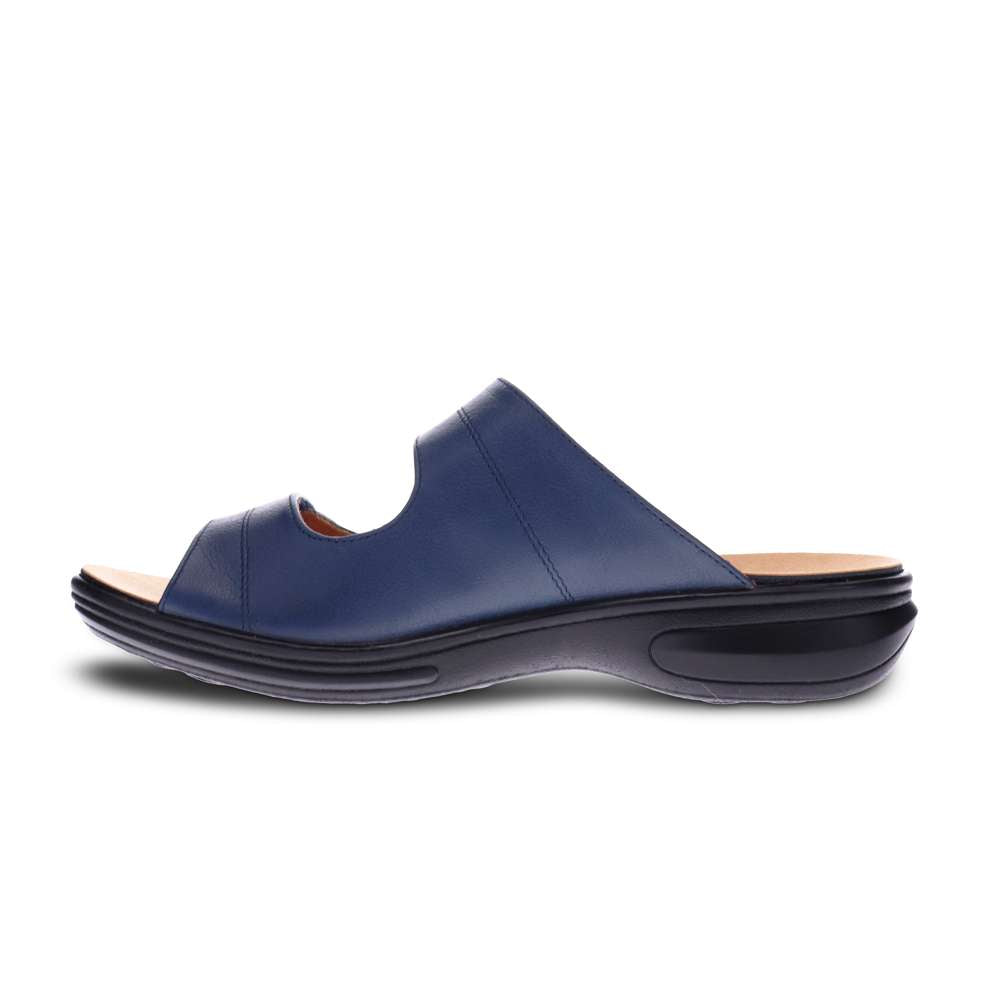 Florence Slide - Blue French