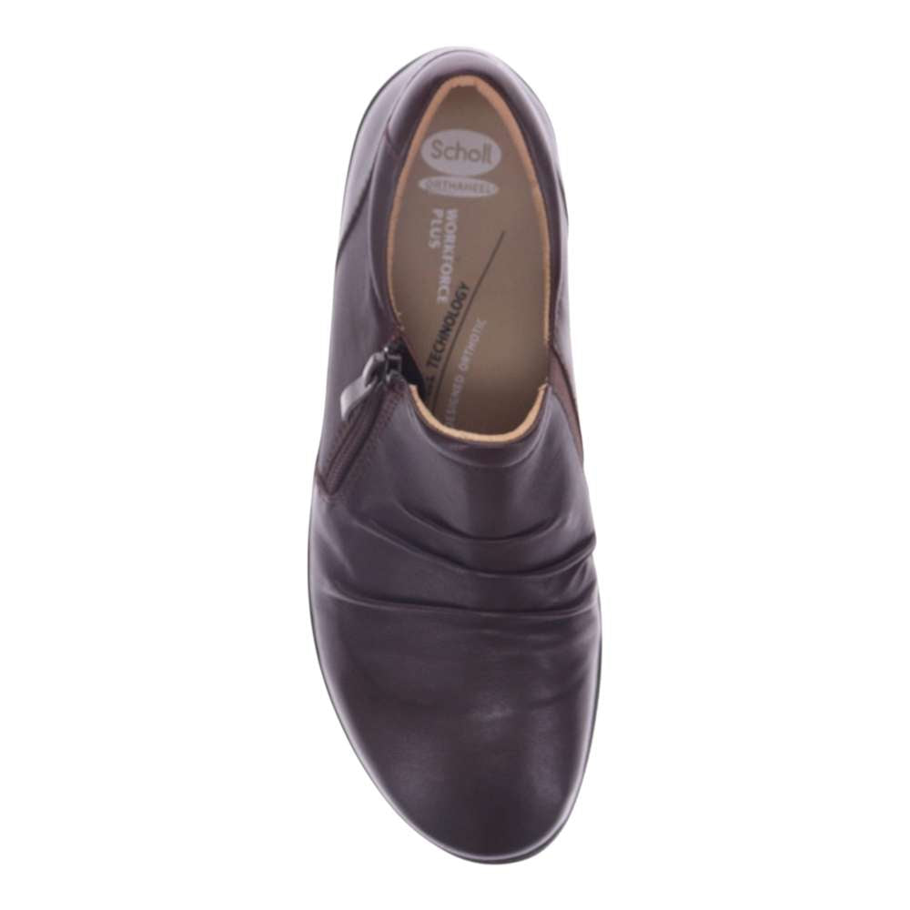 Katina Zip Loafer - Chocolate