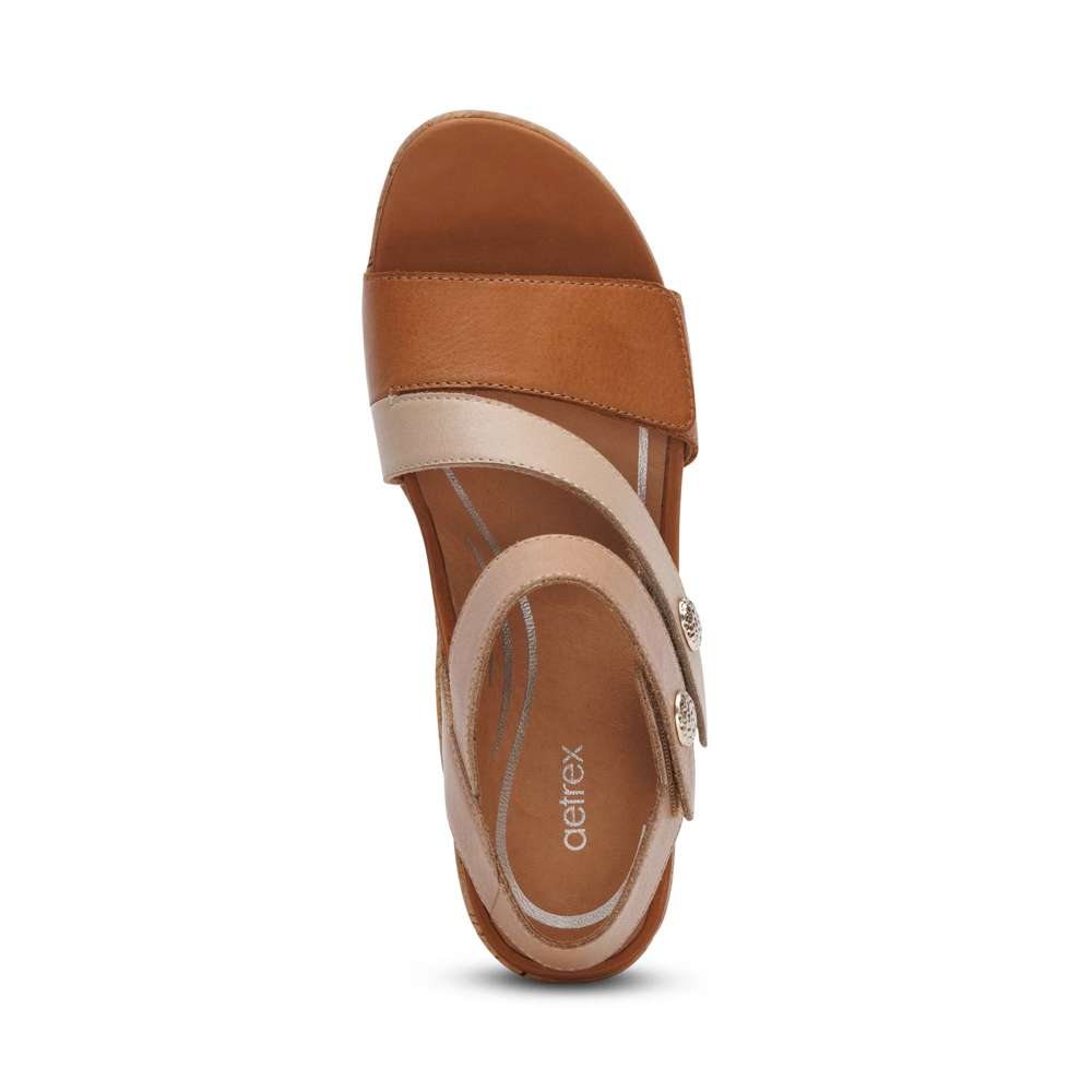 Madelyn Wedge - Ginger Multi