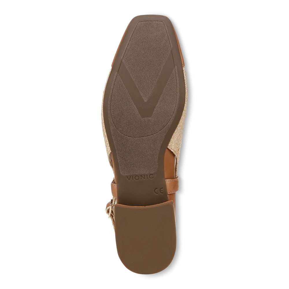 Petaluma Slingback Flat - Natural