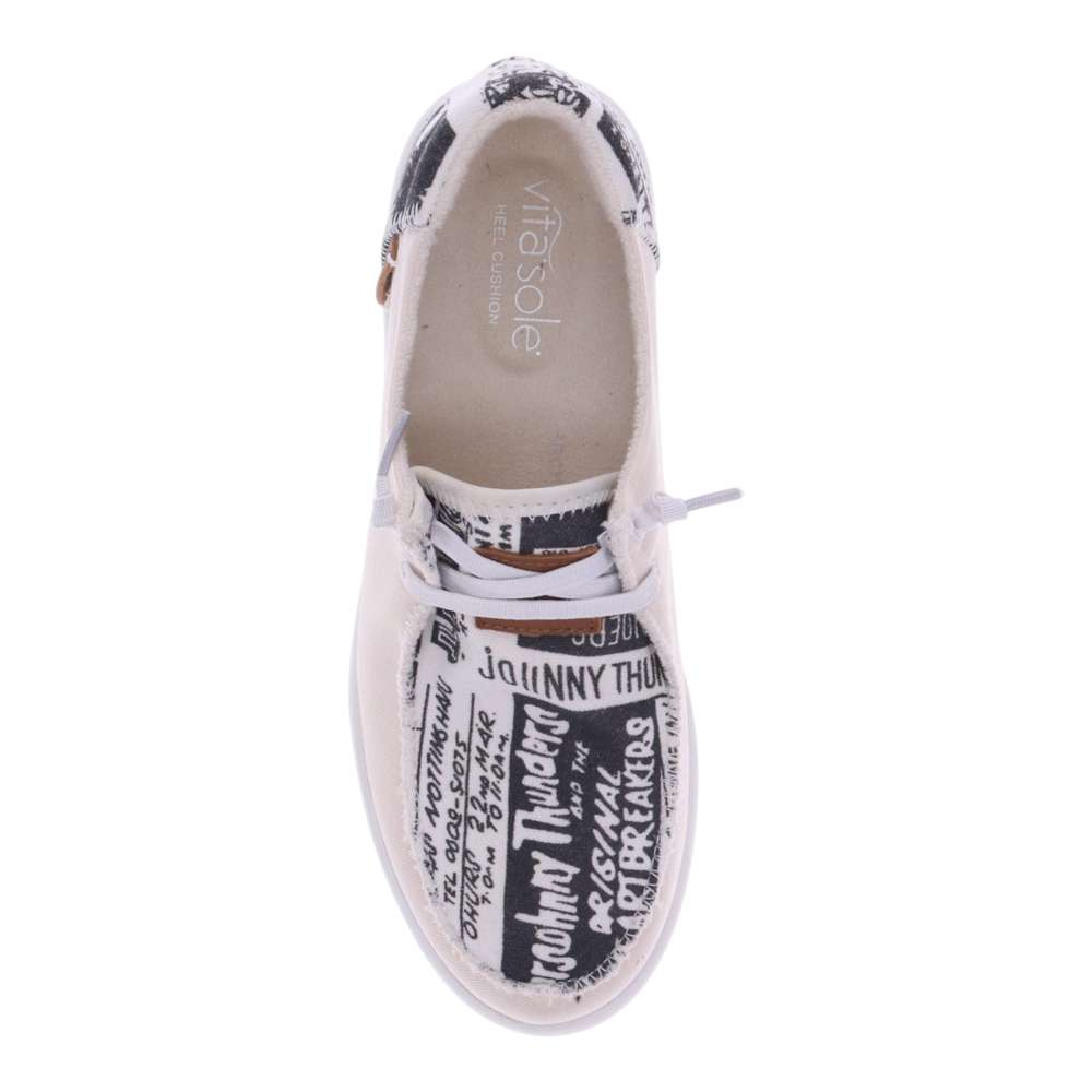 Phoenix Casual Sneaker - Cream Multi