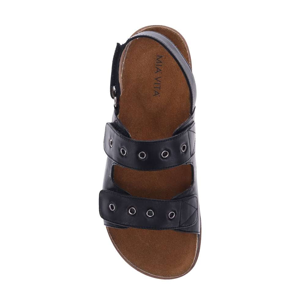Shay Adjustable Sandal - Black