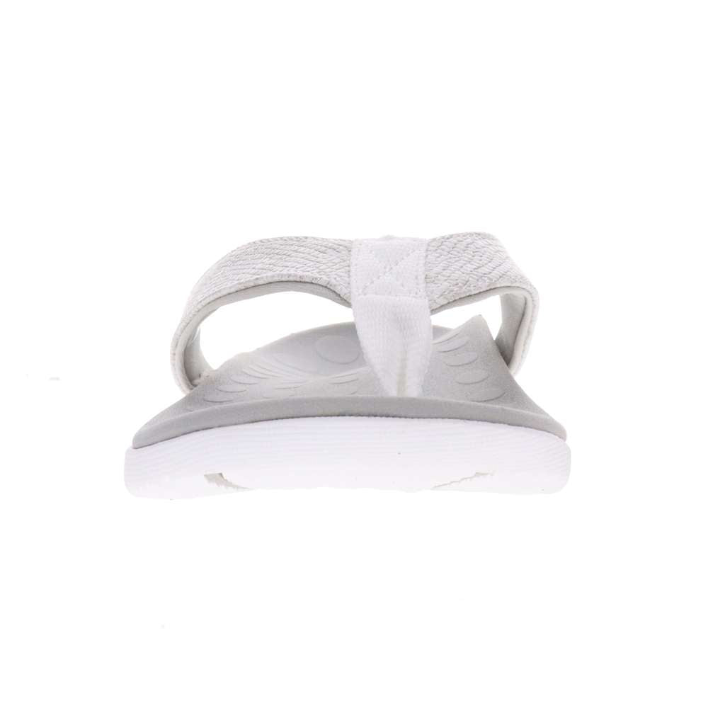 Sonoma Shimmer Toe Post Sandal - White