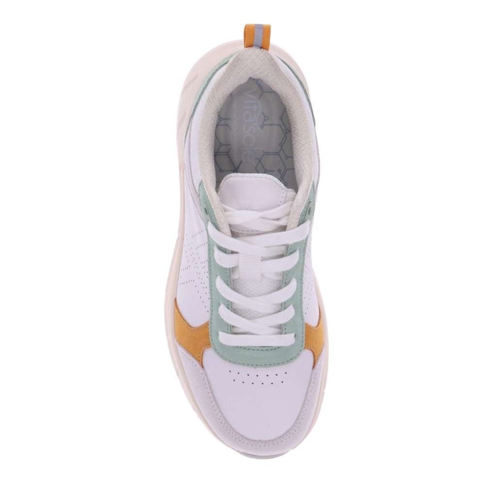 Urban Walker Lace-Up Casual Sneaker - White Multi