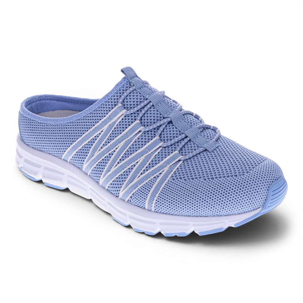 Utopia Knit Slip-On Casual Sneaker - Light Blue