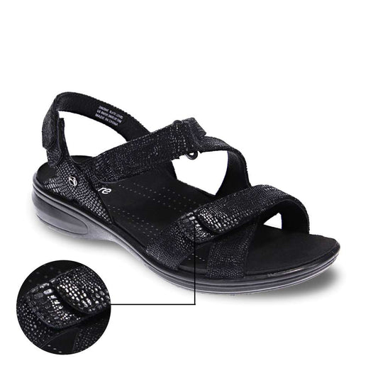 Zanzibar Strap Extension - Black Lizard